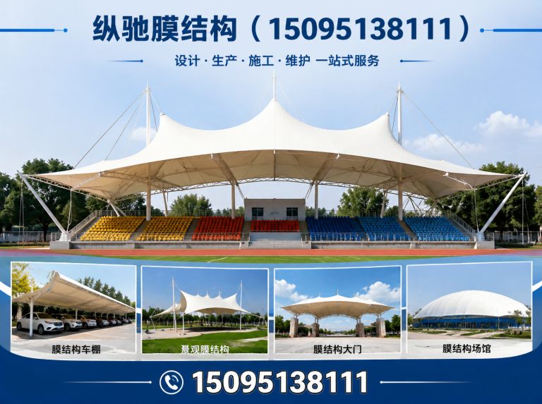 青州市纵驰膜结构展示图